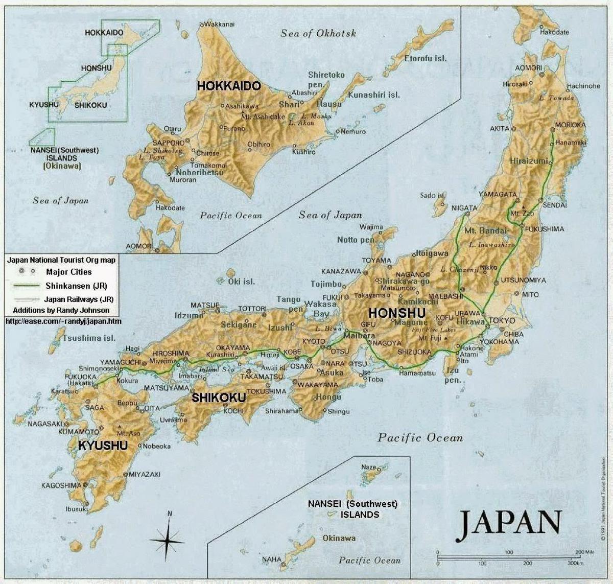 japan topographische karte Japan topographische Karte   Topographische Karte japan (Ost 