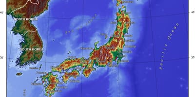 Karte von Japan offline