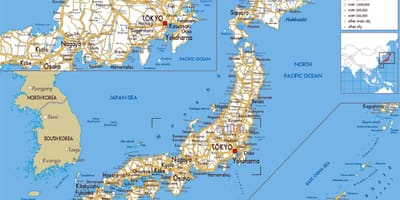 Road map japan